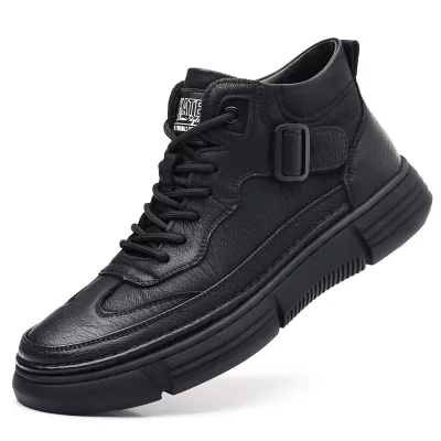 High Top British Trend Men’s Casual Shoes